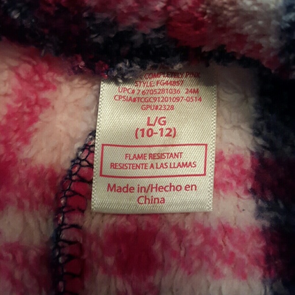 Soft Pink & Blue Plaid Lounge Pants - Picture 3 of 4