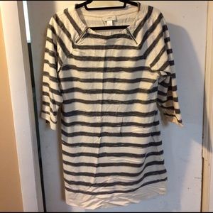 Loft Spring striped dress