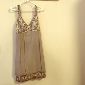 Sue Wong Cocktail Dress with Beading