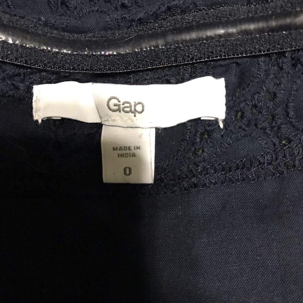 Gap Navy Blue Strapless Dress~B20 - Picture 3 of 3