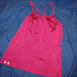 Seamless fuschia Under Armour cami
