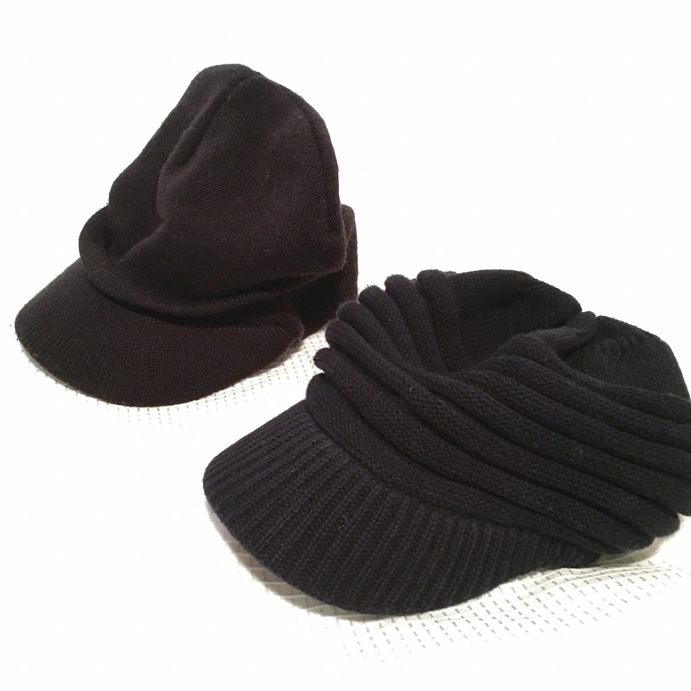 Beanies With Visor Bundle of 2