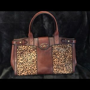 Hard to find!! Fossil leopard purse