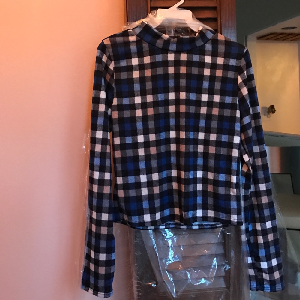 Funky Fresh✔️🎀 Retro Style Plaid top 🎀