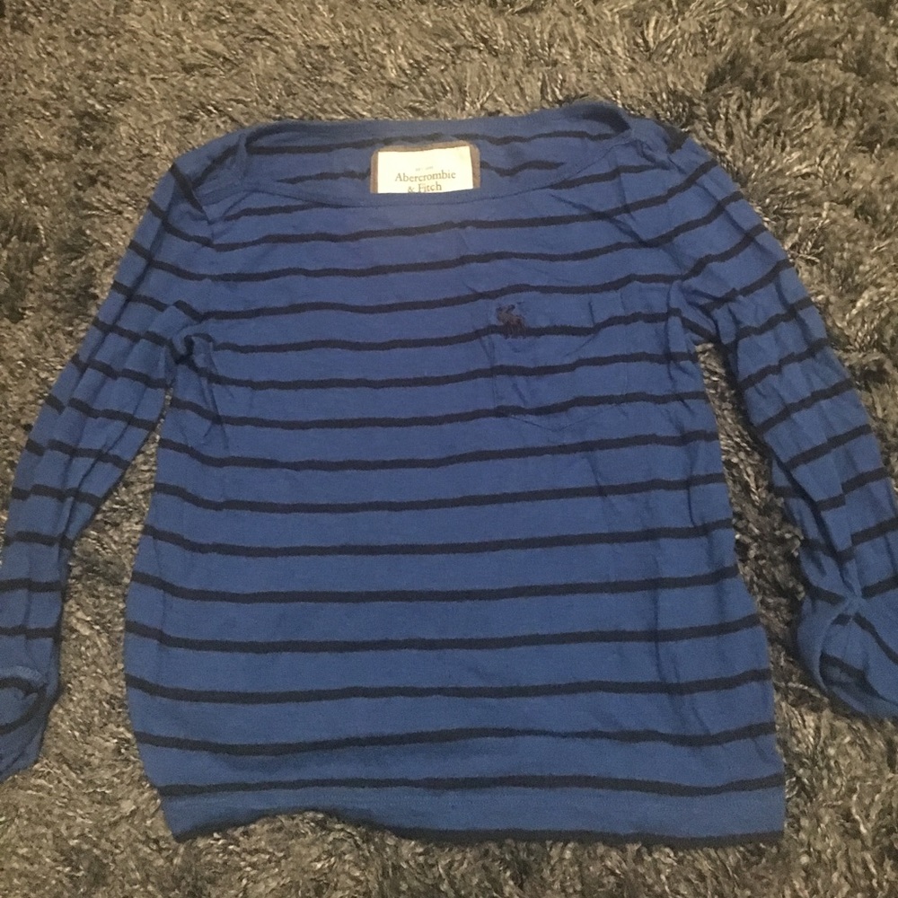 Abercrombie & Fitch Striped Long Sleeve