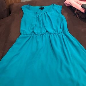 Teal Dress
