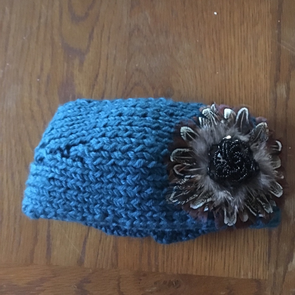 Beautiful knit ear warmer