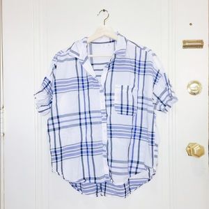 NORDSTROM bp - 'Courier' button up - SZ M