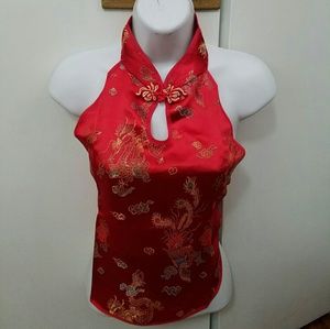 Imported Chinese Halter top