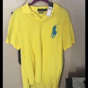 NEVER WORN BEFORE W/tags. Custom Fit Polo Shirt