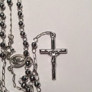 ✨NEW✨Sterling Silver Rosary