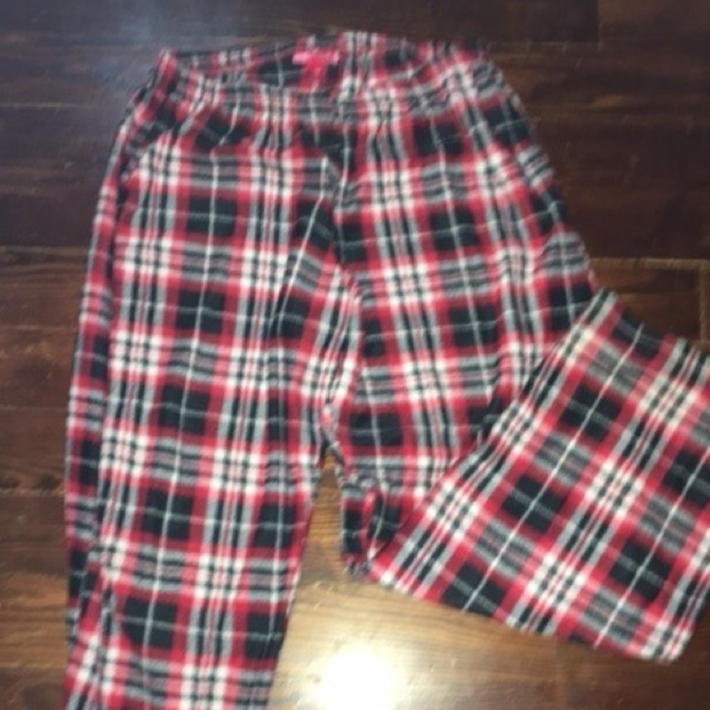Plaid pajama pants