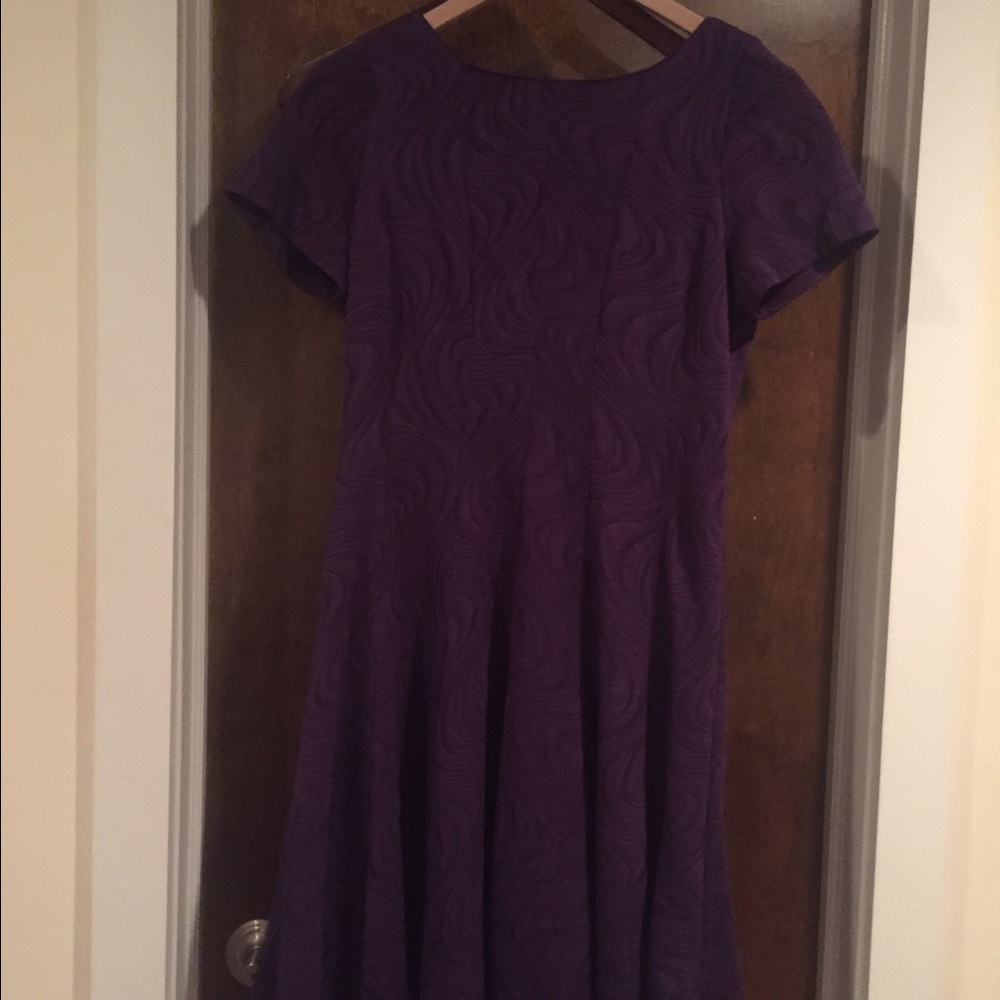 Purple dress