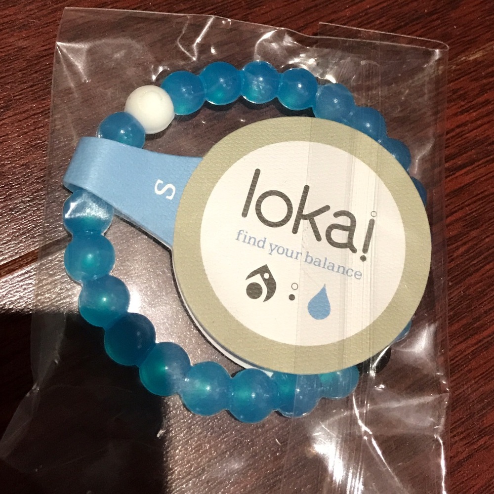 Brand new small blue Lokai