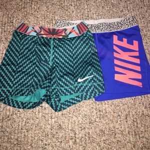 Nike pro spandex's