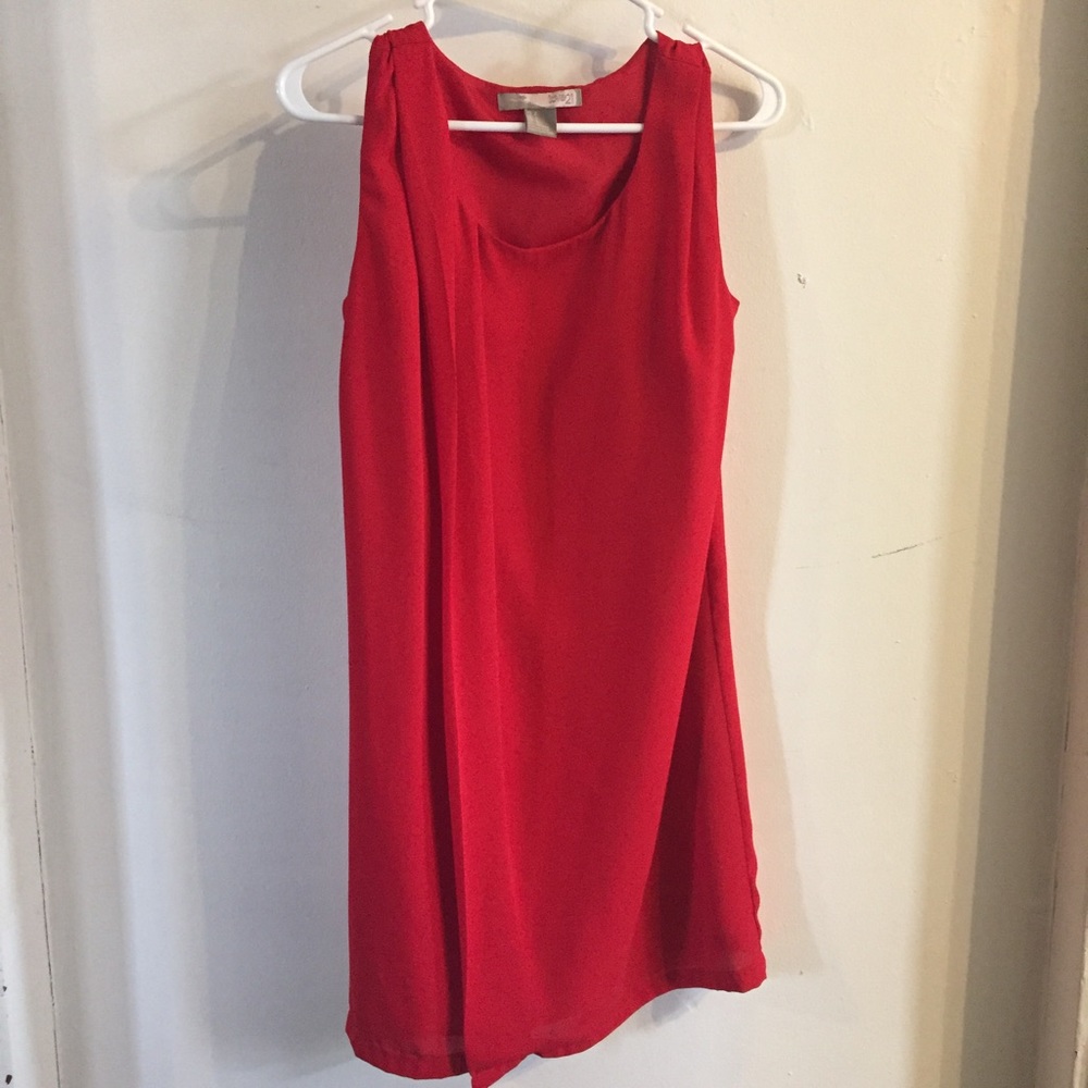 Red dress