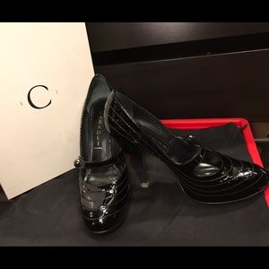 Casadei Pellame Patent Leather Maryjane Pumps