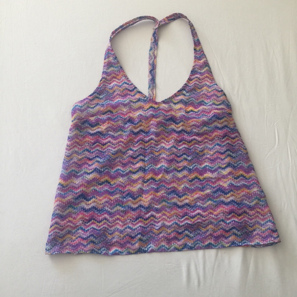LF Colorful Chiffon Tank
