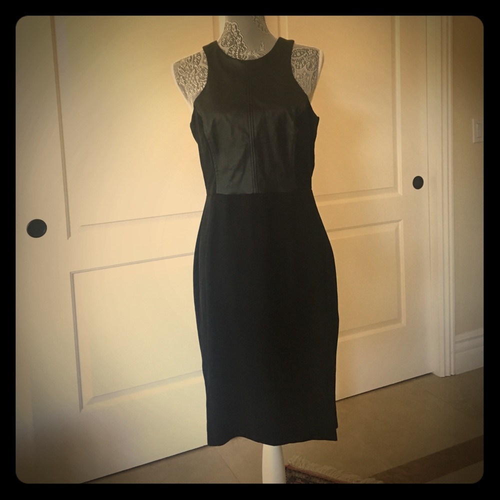 Black chic midi dress from H&M