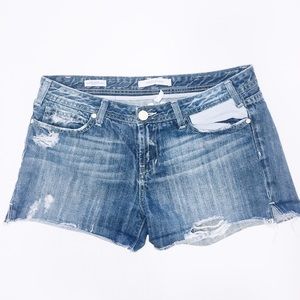 VIGOSS - cutoff denim shorts - SZ 32 or 13/14