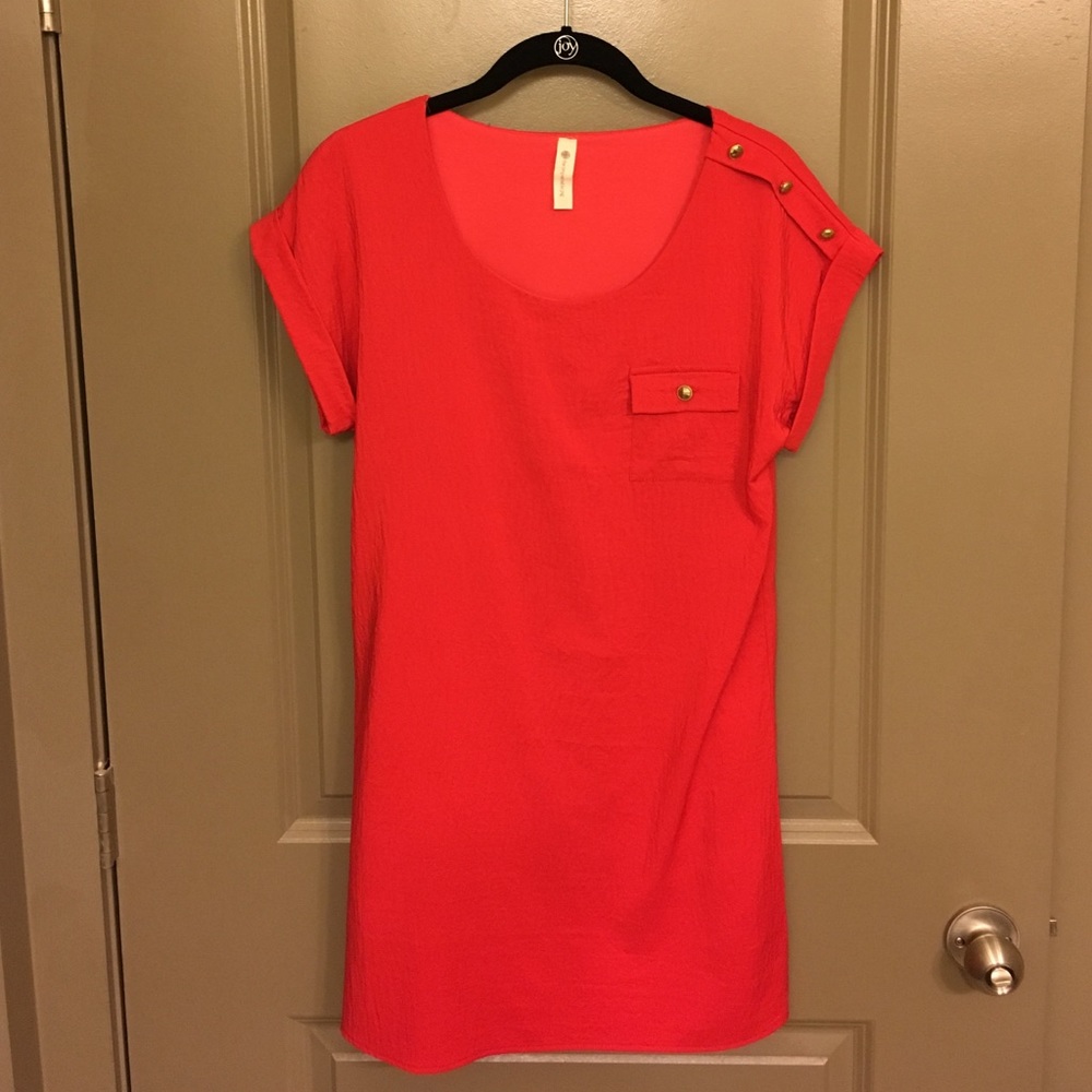 Red dress