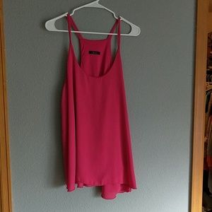 Hot pink top