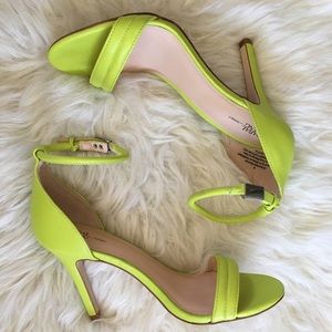 Sexy Neon Prabal Gurung for Target Nudist Heels
