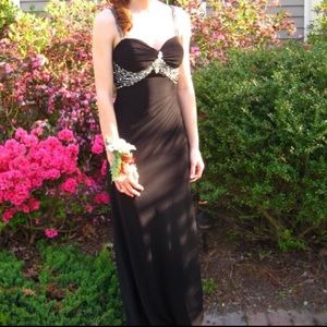 Black prom dress