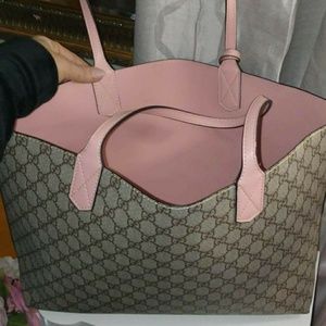 Sold!Gucci Reversable Leather Tote