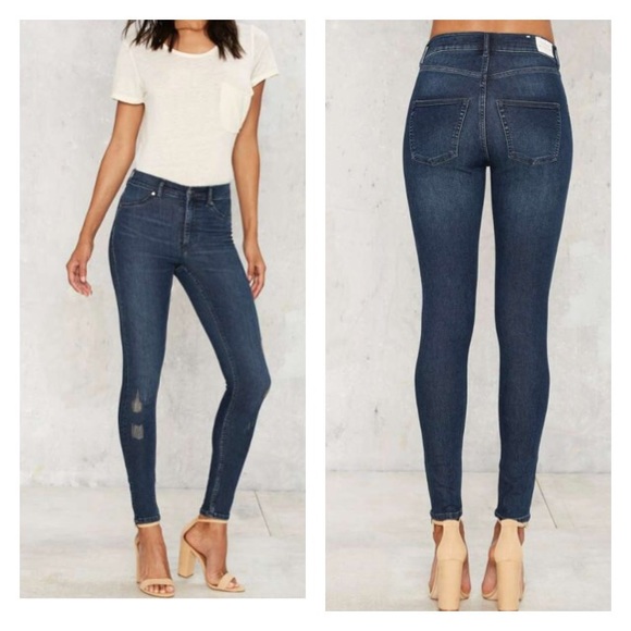 Cheap Monday Denim - Cheap Monday high spray skinny jeans - 30