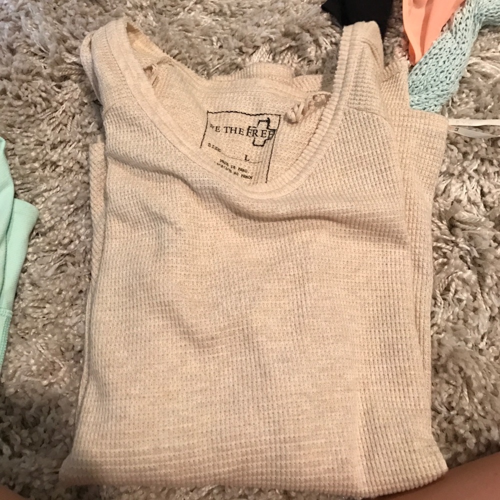 free people large long sleeve