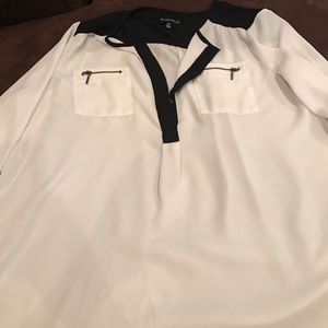 XL My Michelle White Blouse