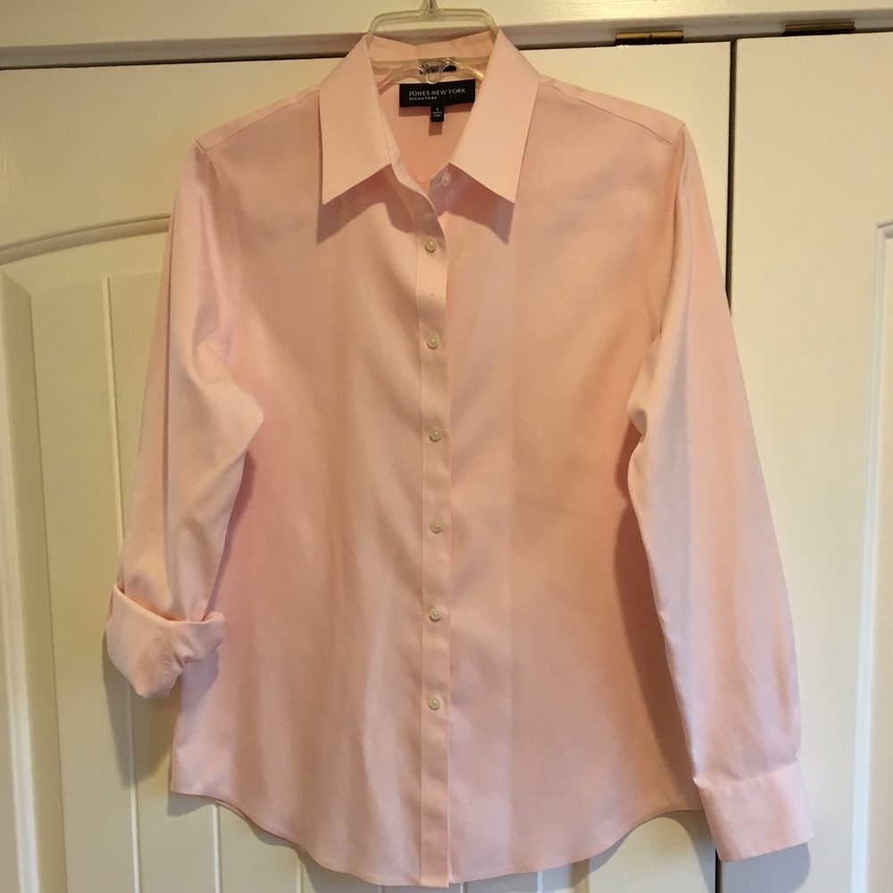 Light Pink Jones New York Long Sleeve button down