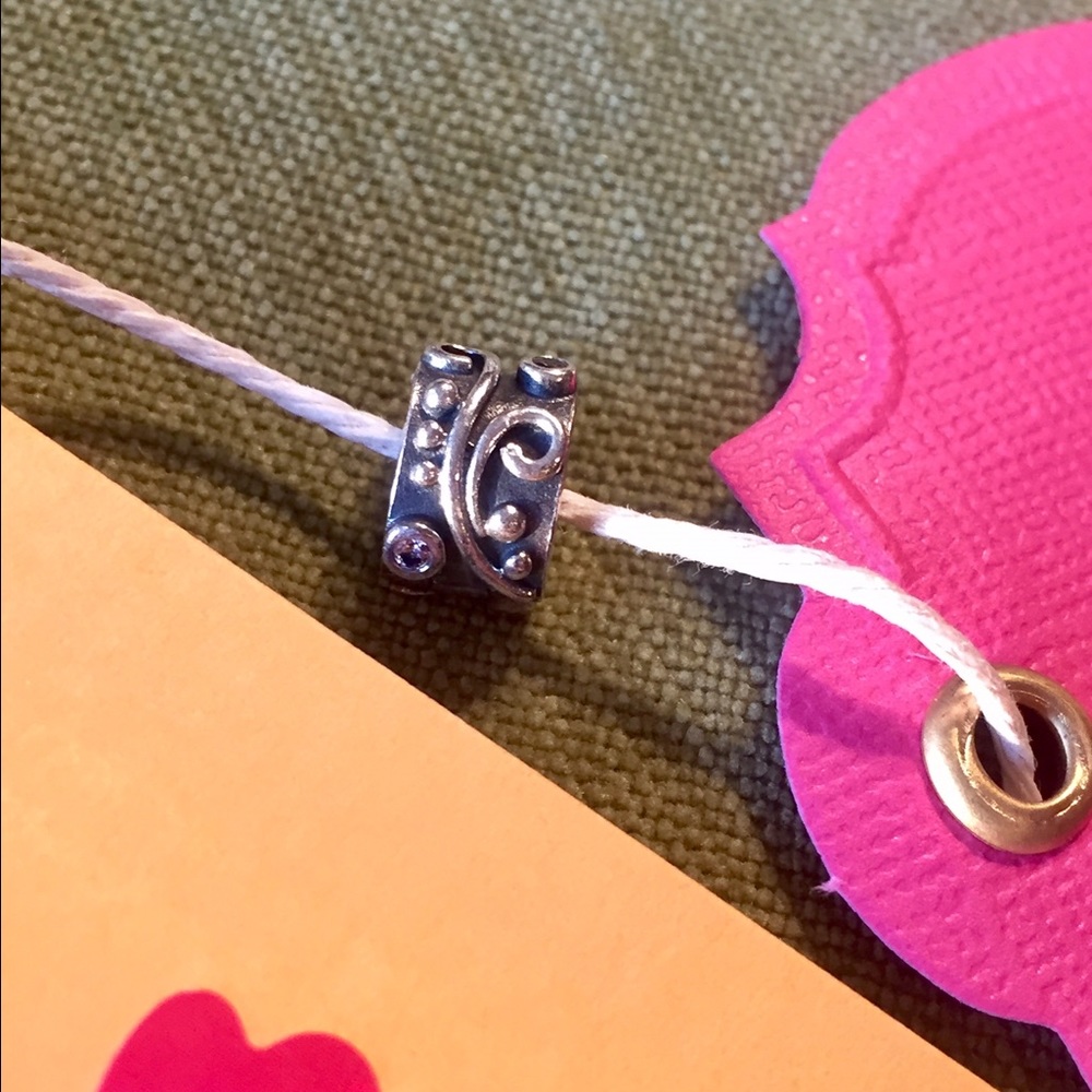 Clip with Pink Stone