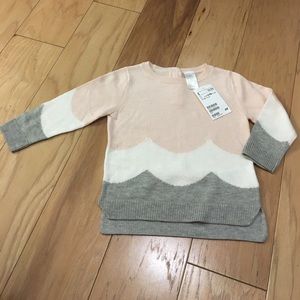 nwt!! h&m baby girls sweater