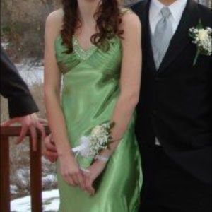 Green prom dress