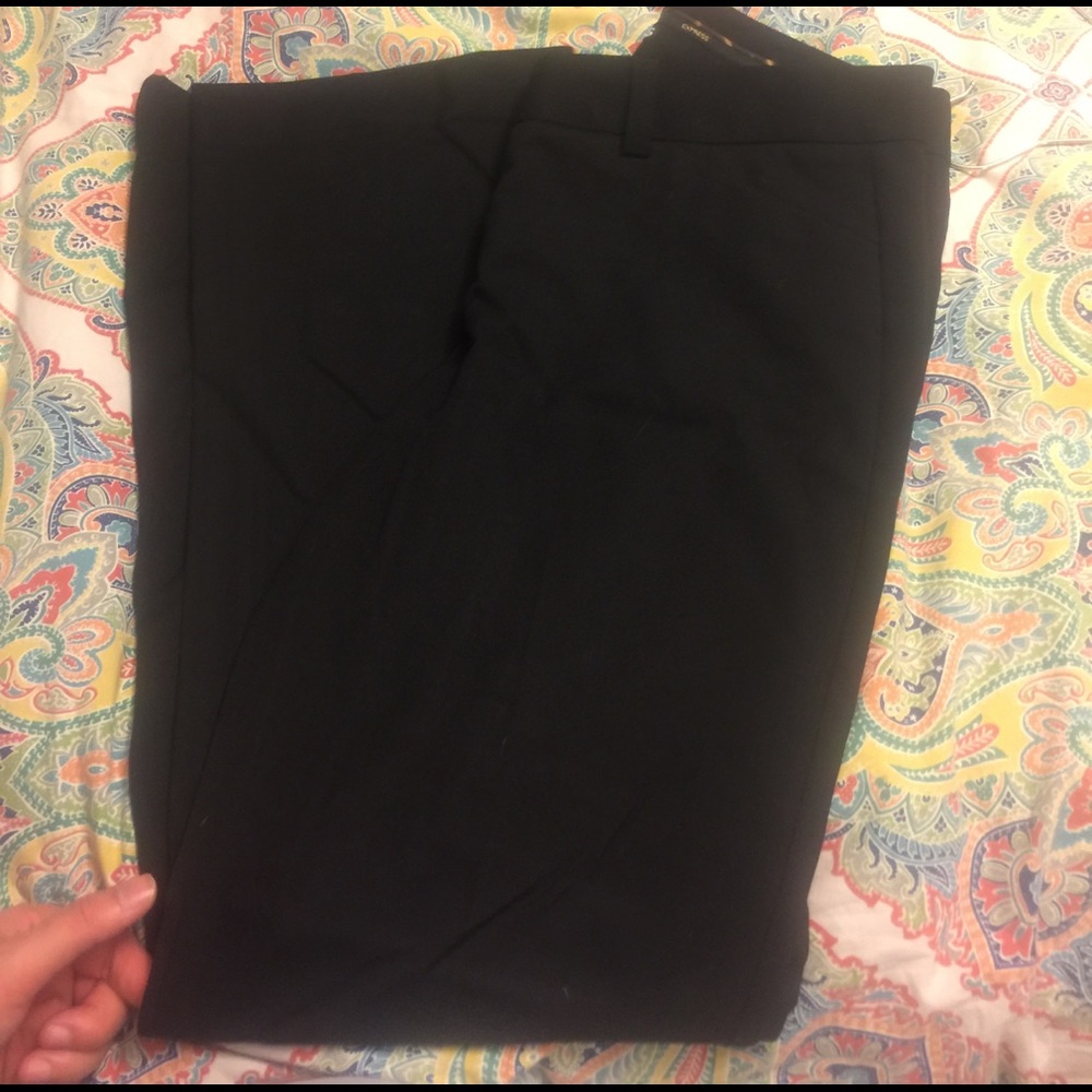 Express Editor boot-cut dress pants. Like new!