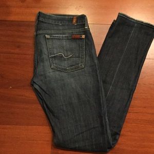 7 for All Mankind - Classic straight leg size 29