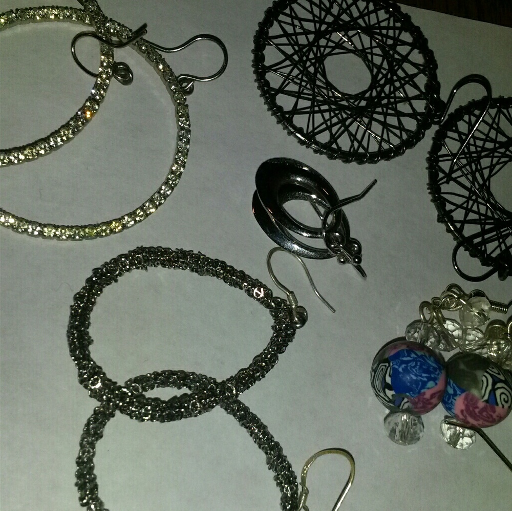 Set a 5 hook earrings