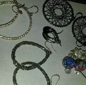 Set a 5 hook earrings