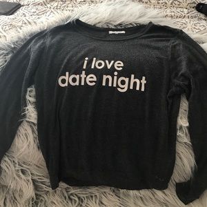 Dark grey incredibly comfortable sweatshirt!