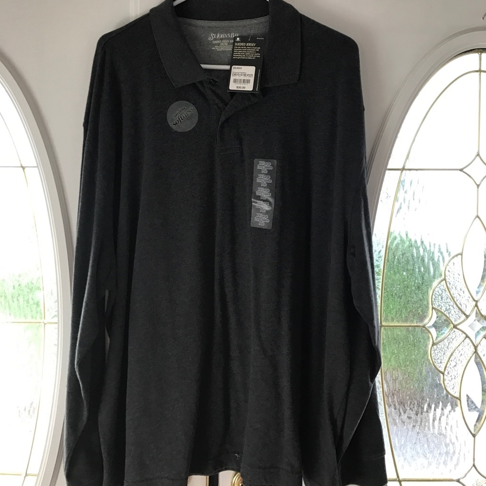 St Johns Bay men's long sleeve shirt XXL