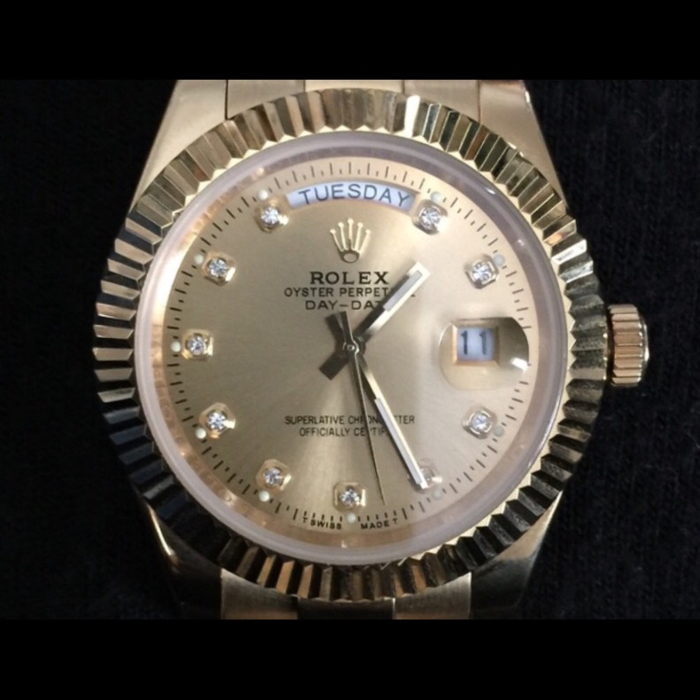 Rolex President Day-Date Gold Unisex Watch 40mm