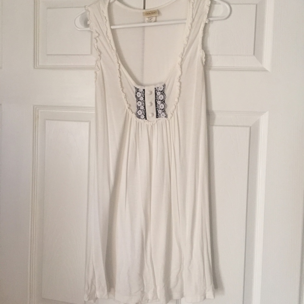 White summer dress.