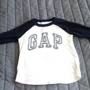Baby GAP 3T baseball tee. Soft. Good condition$12