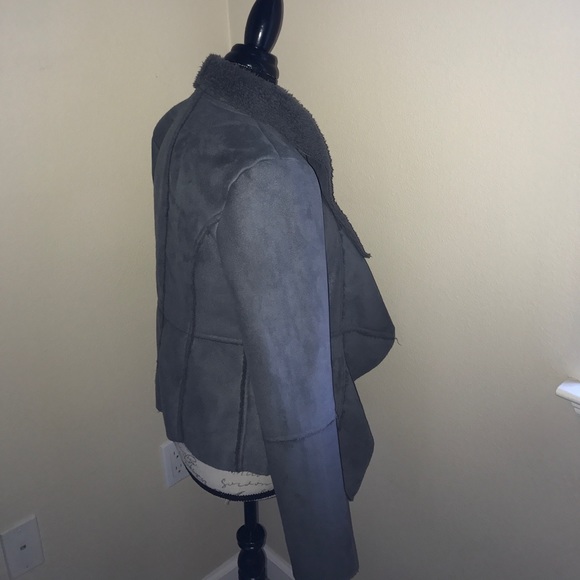 Grey soft jacket - Picture 3 of 4