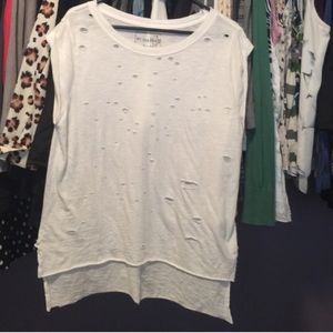 Free People Destroyed Shirt