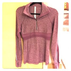 Lululemon fitted quarter zip