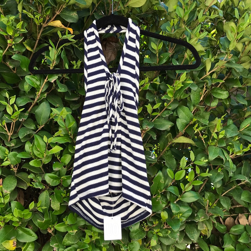 Stripped halter!