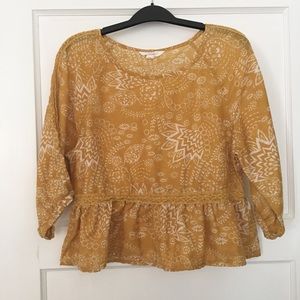 Tribal Pattern Crop Top